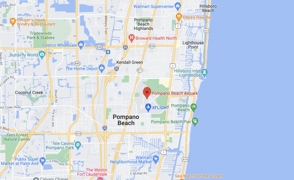 Pompano Beach Airpark Noble Air Charter