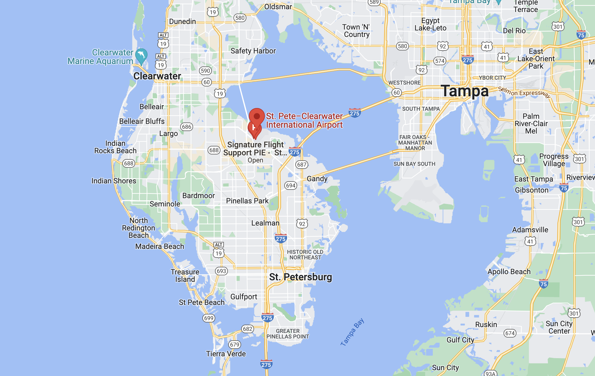 Fly Private To St Pete Clearwater International Airport