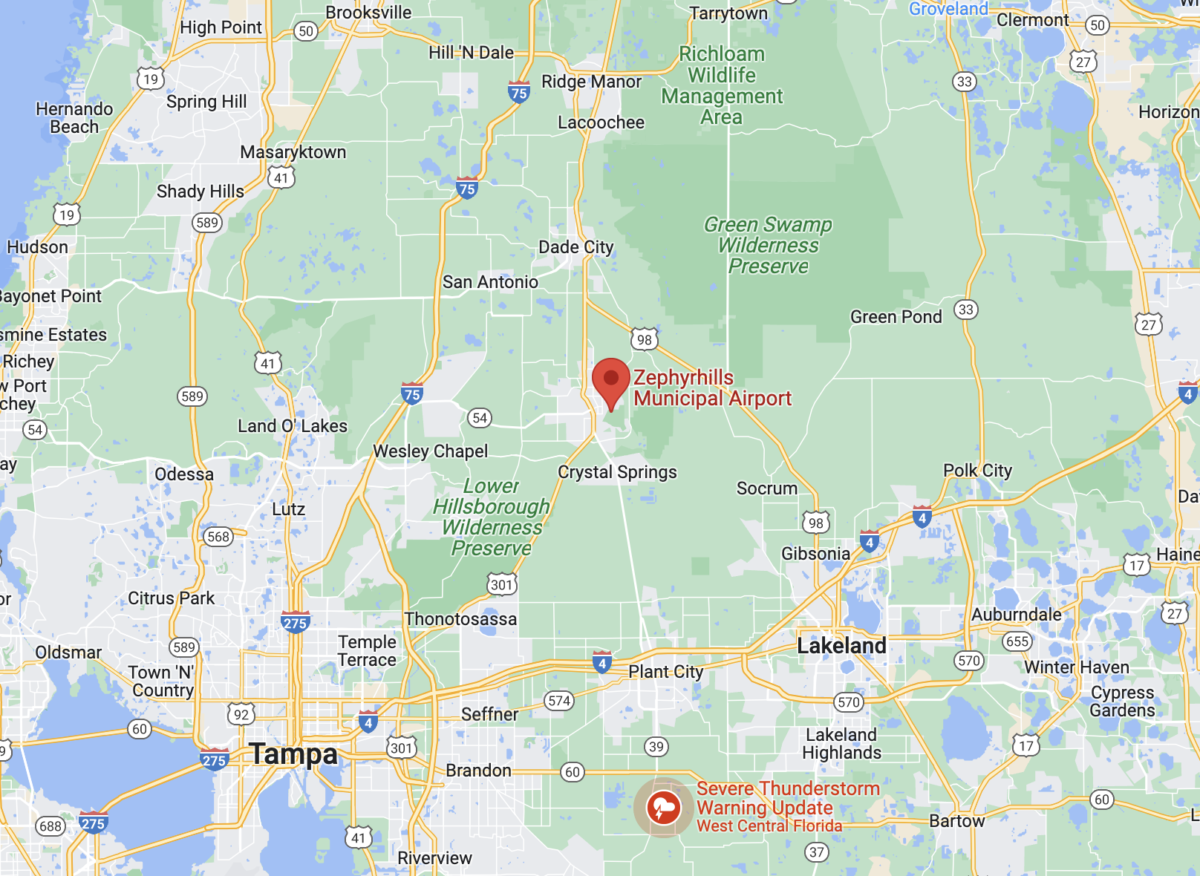 Zephyrhills Municipal Airport Noble Air Charter