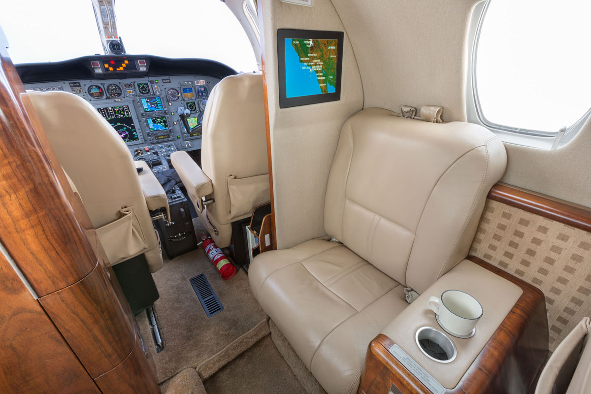Cessna Citation CJ cabin