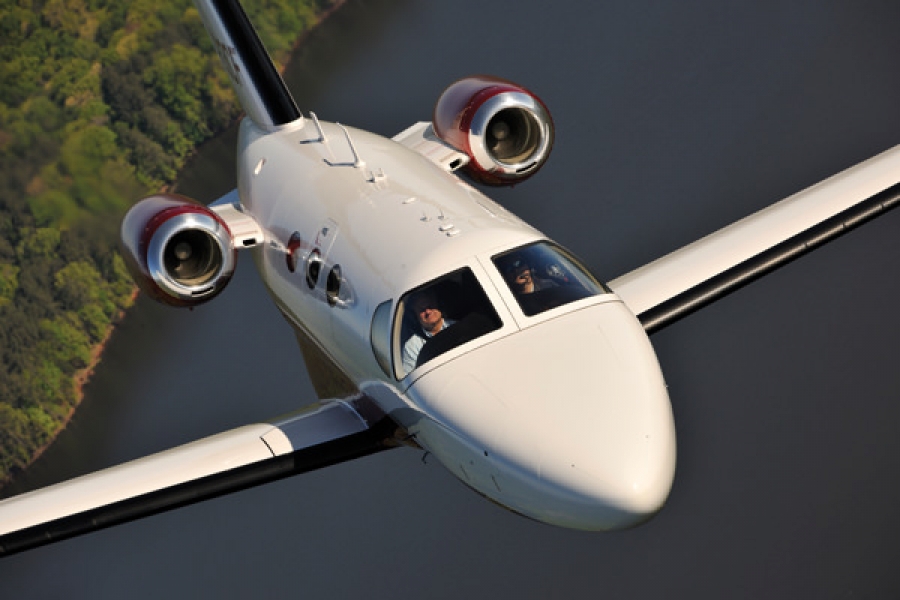 Citation Mustang front flying