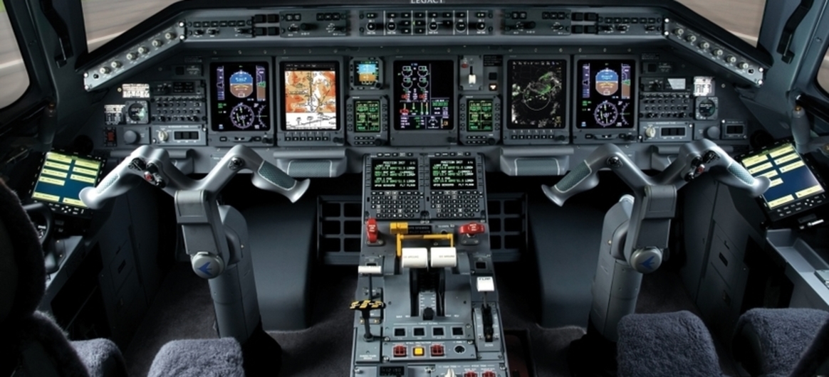 Embraer Legacy 650 cabin