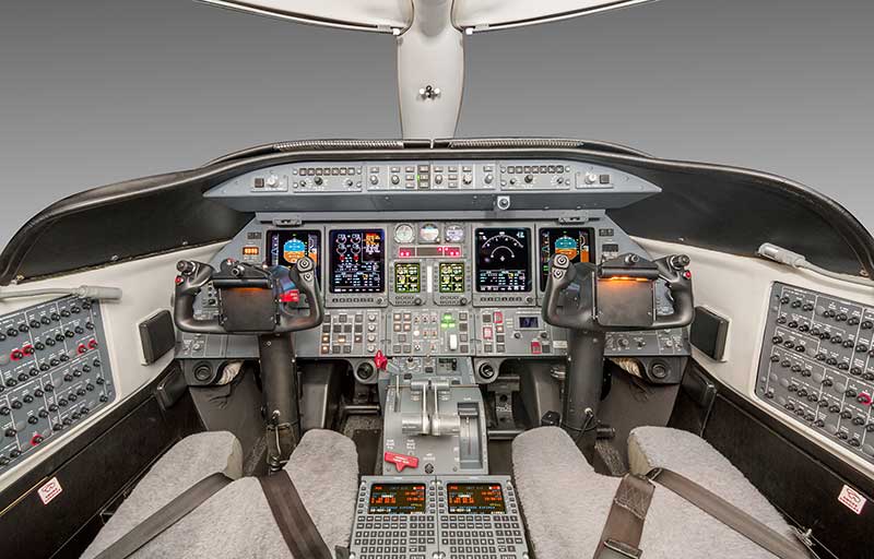 LearJet 40XR cabin