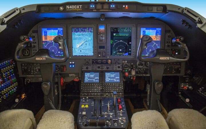 Nextant 400XTi cockpit