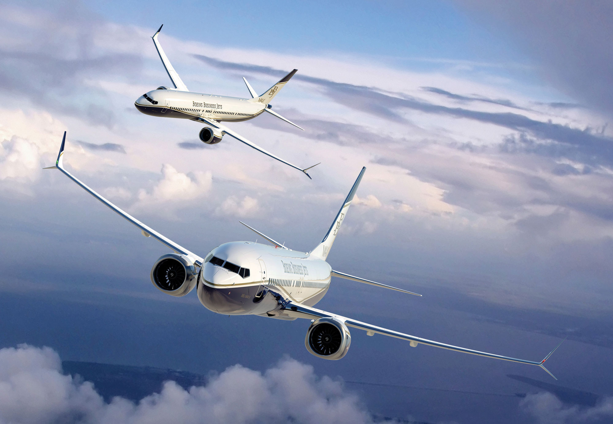 Boeing Business Jet 2 planes
