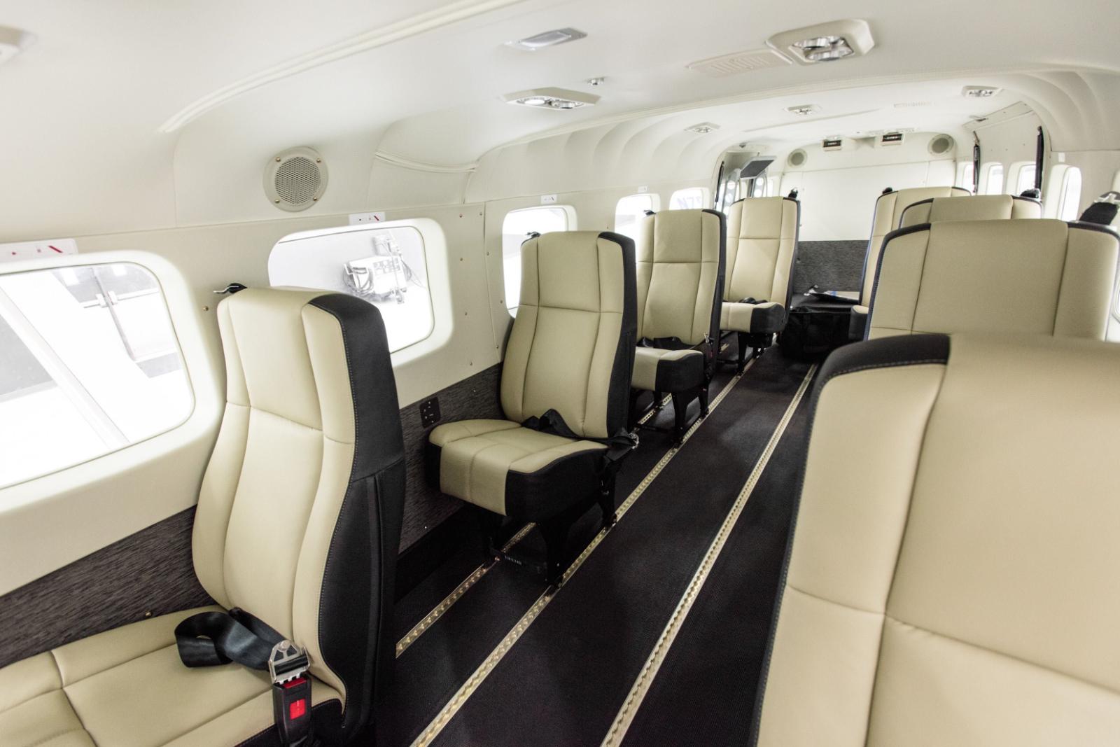 Cessna Caravan interior
