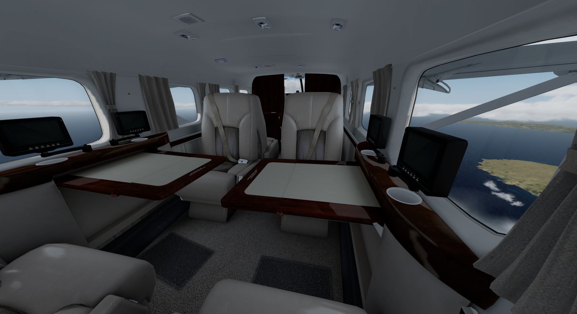 Cessna Grand Caravan interior