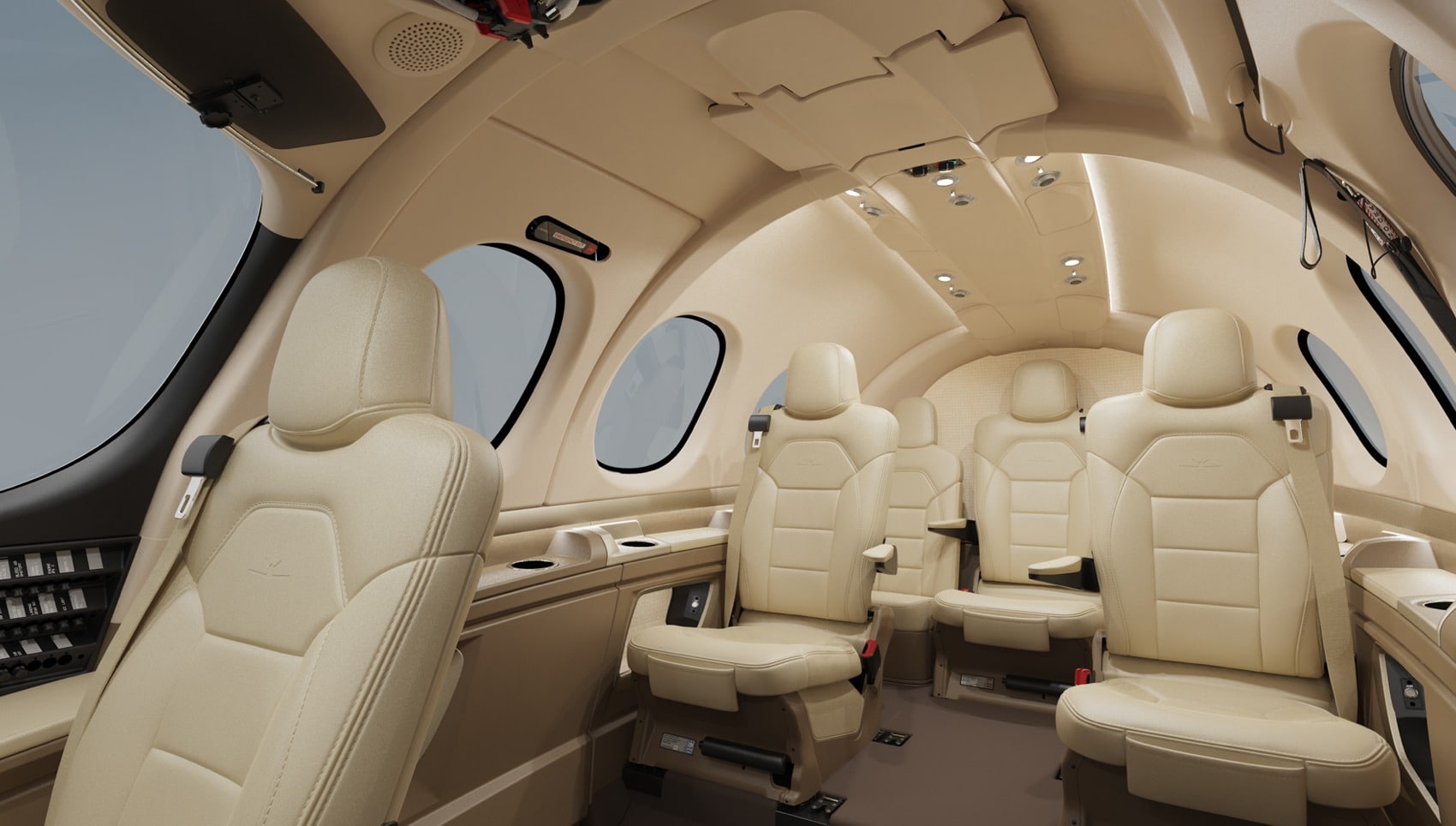 Cirrus Jet SF50 interior