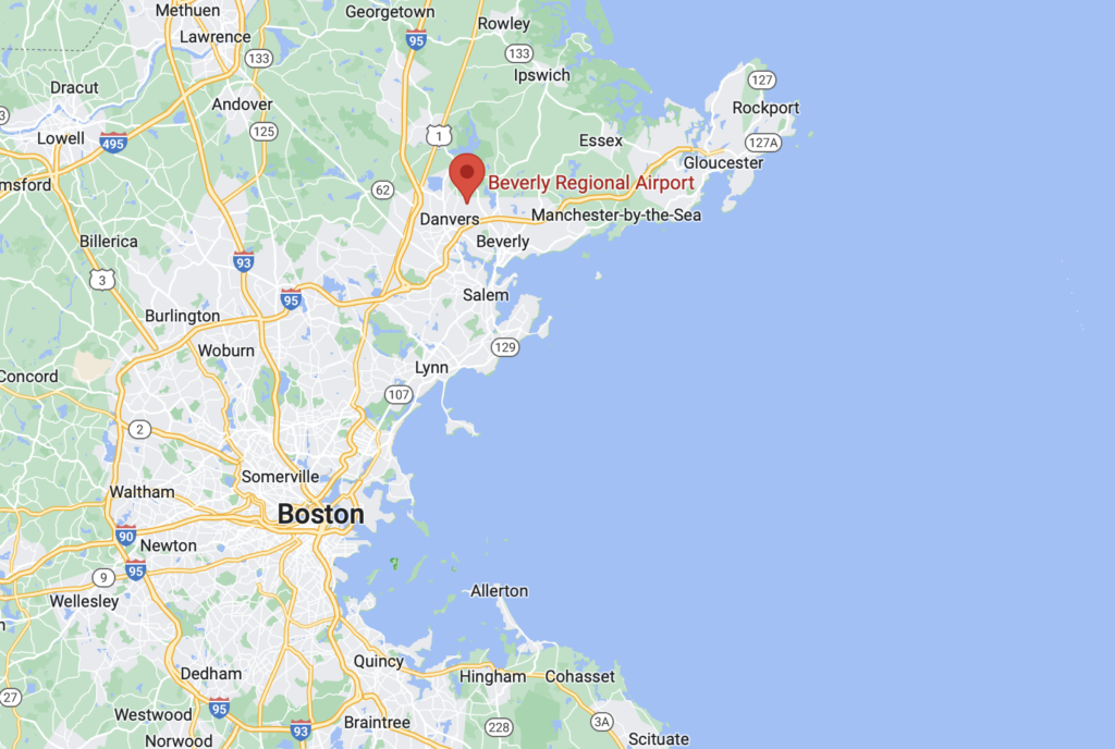 Beverly Regional Airport KBVY BVY Noble Air Charter