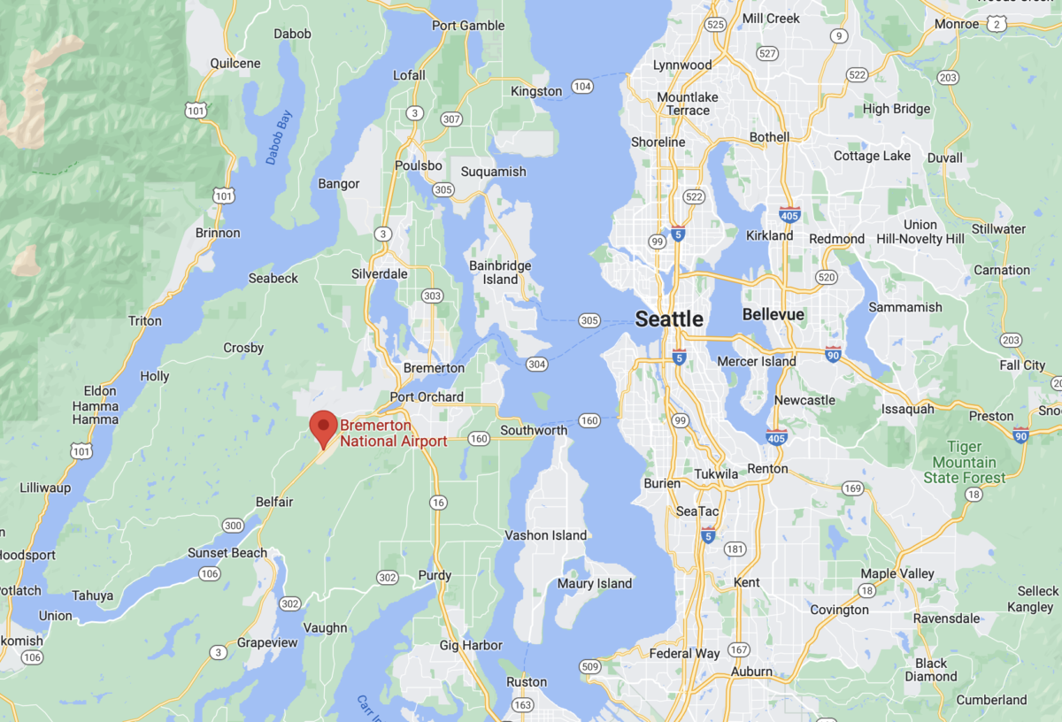 Bremerton National Airport KPWT PWT Noble Air Charter