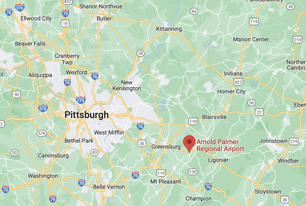 Arnold Palmer Regional Airport KLBE LBE Noble Air Charter