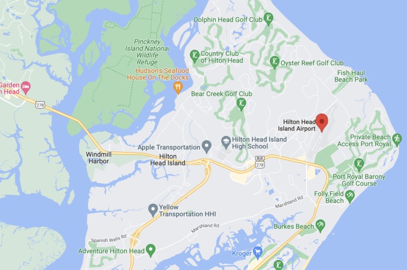 Hilton Head Airport KHXD HHH Noble Air Charter