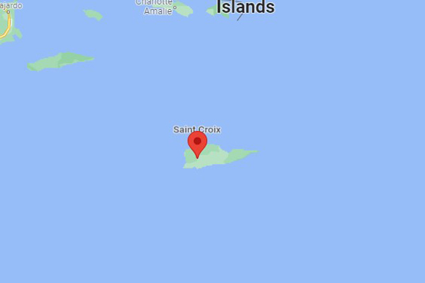 Google Map of St. Croix